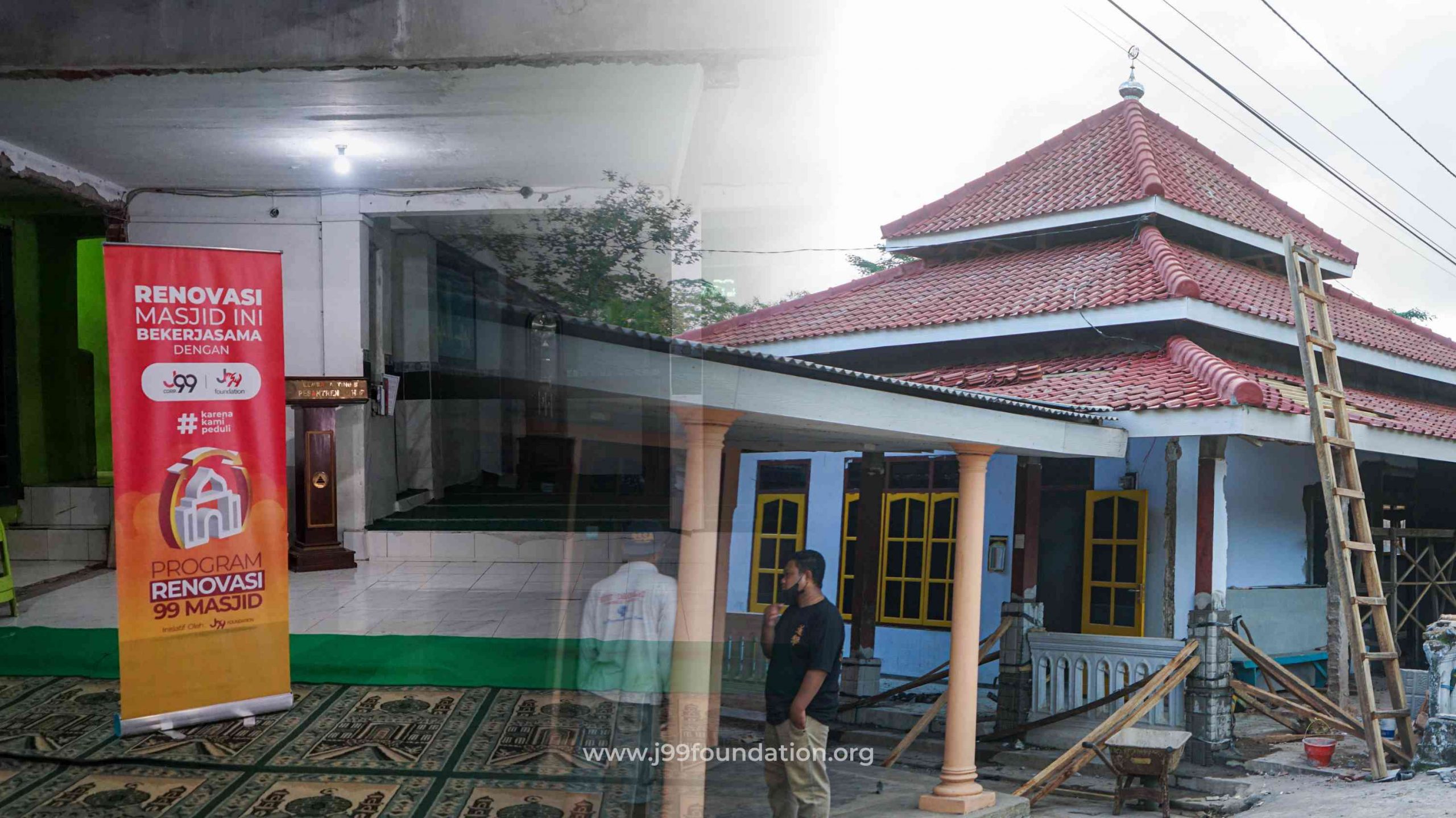 J99 Foundation Luncurkan Progam Renovasi 99 Masjid