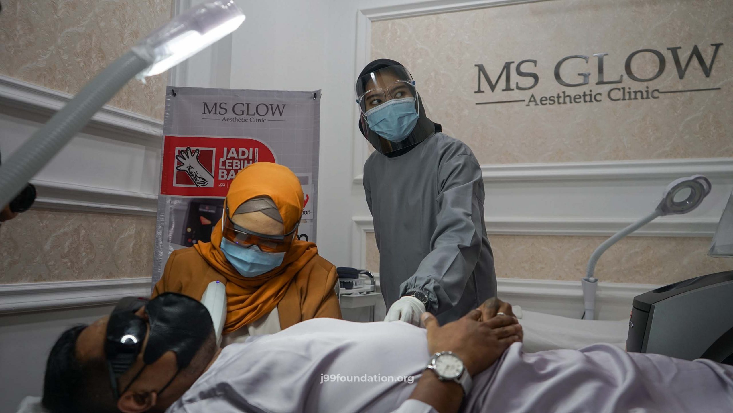 MS Glow Aesthetic Clinic dan J99 Foundation Gelar Hapus Tato Gratis